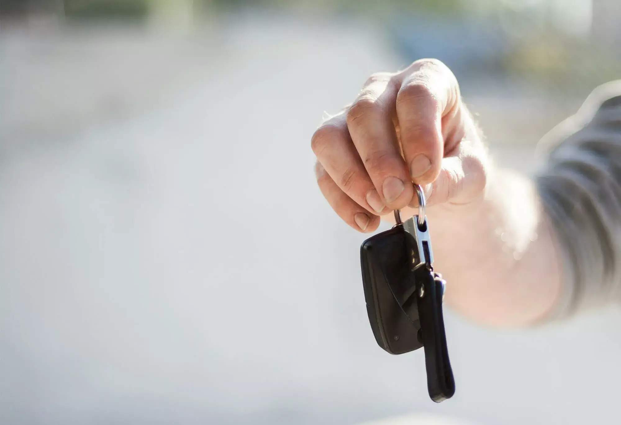 Valet parking service with car key at Gentle Hide, ensuring convenience and luxury for guests in a serene and exclusive setting.